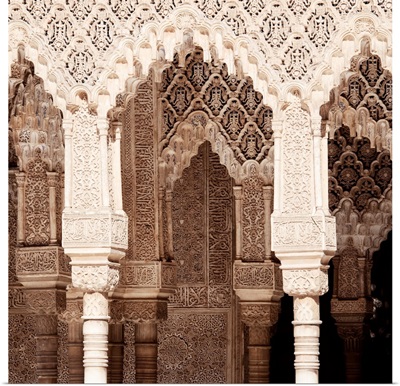 Made in Spain Square Collection - Arabic Arches in Alhambra II