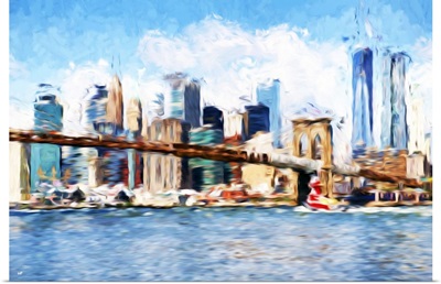 Manhattan Island, Oil Painting Series