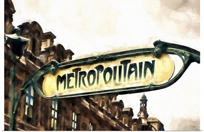 Metropolitain, Paris Painting Series