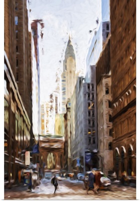 New York Architecture IV, Oil Painting Series