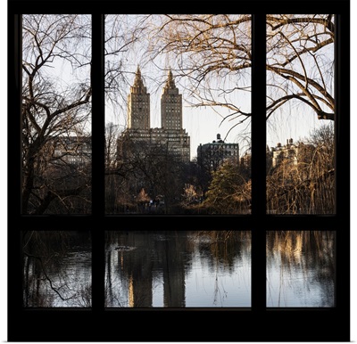 New York view from the window - Central Park