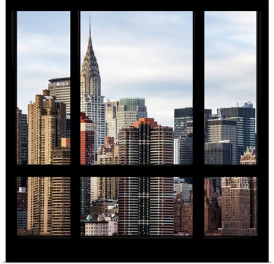 New York view from the window - Manhattan Architecture