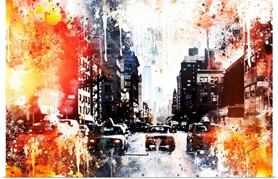 NYC Watercolor Collection - Busy