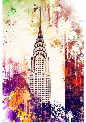 NYC Watercolor Collection - Chrysler Building
