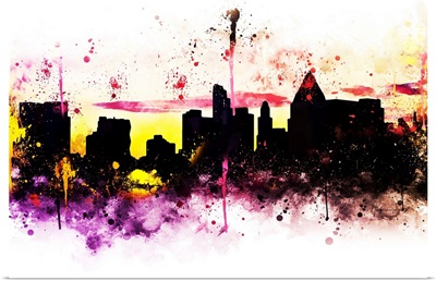 NYC Watercolor Collection - Colors Sunrise