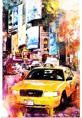 NYC Watercolor Collection - Crazy Night