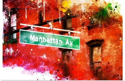 NYC Watercolor Collection - Manhattan Avenue