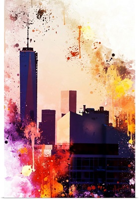 NYC Watercolor Collection - One World Trade center