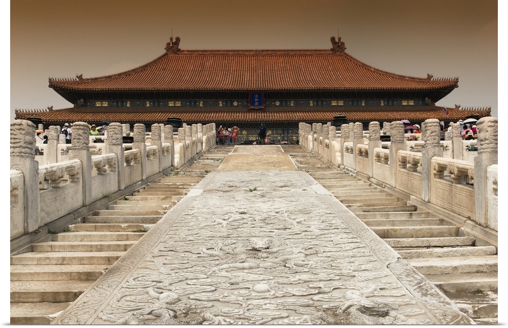 Stairs Forbidden City, China 10MKm2 Collection.