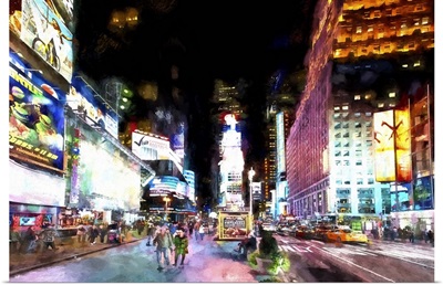 Times Square NYC, NYC Painting Series