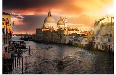 Venetian Sunlight - Magic End Of Day In Venice