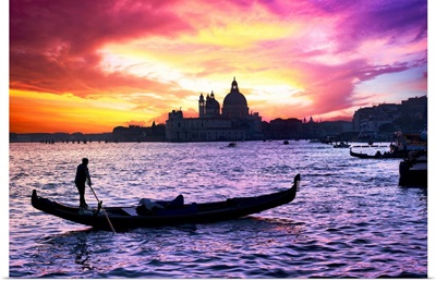 Venetian Sunlight - Majestic Indigo Sunset