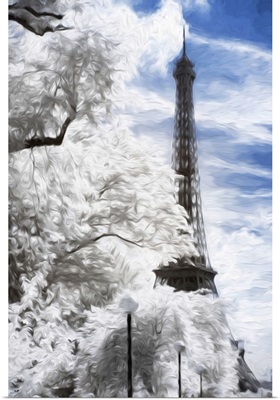 White Eiffel, Oil Painting Series