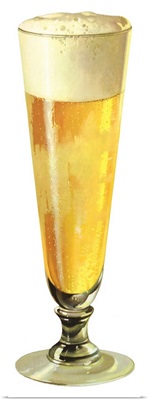 Beer in Pilsner Glass