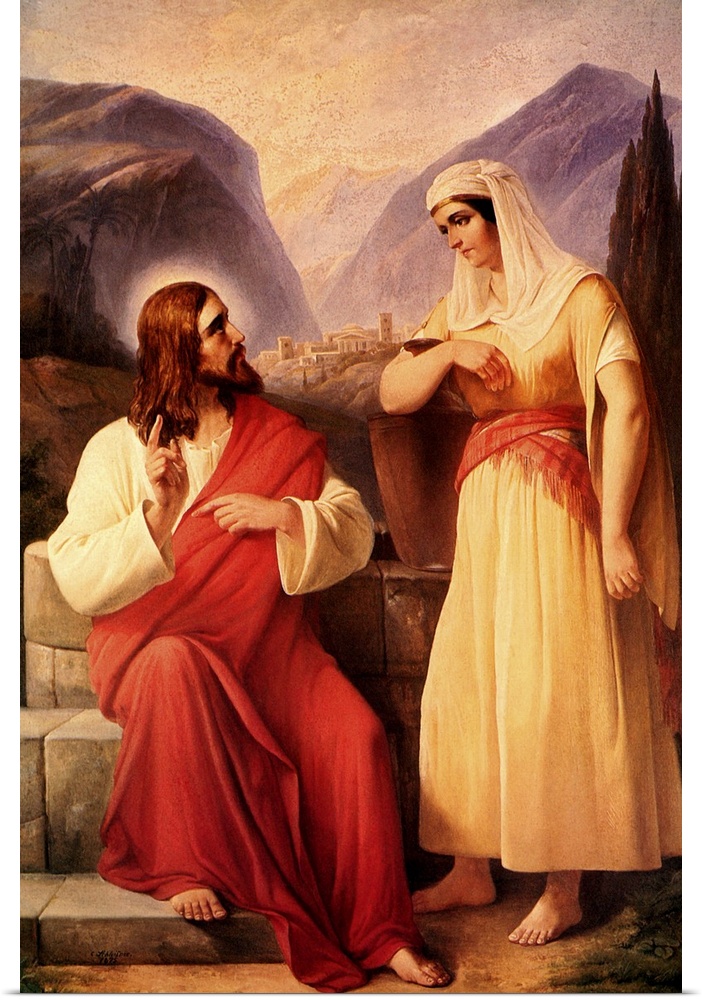 Christ and the Samaritan Woman at Well