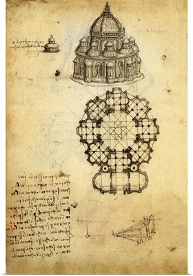 Plan for Domed Church