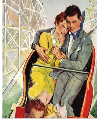 Roller Coaster Couple