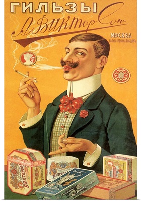 Russian Cigarette Ad