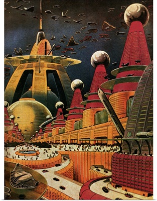 Sci Fi - Future Atomic City