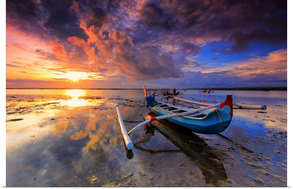 Beautiful Sunrise at Tuban Beach, Kuta - Bali