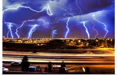 Lightning over Albuquerque