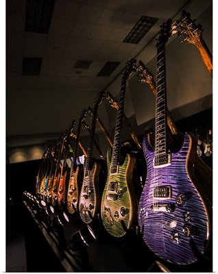 Lined Up Guitars