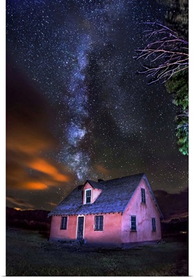 Milky Way Over The Mormon Row Home