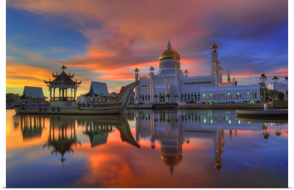 The Iconic Mosque in South East Asia.