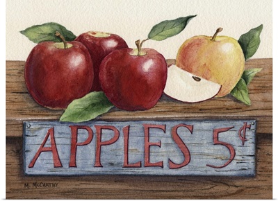 Apples 5 Cents
