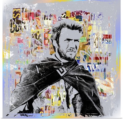 Clint Eastwood Graffiti Cowboy 2