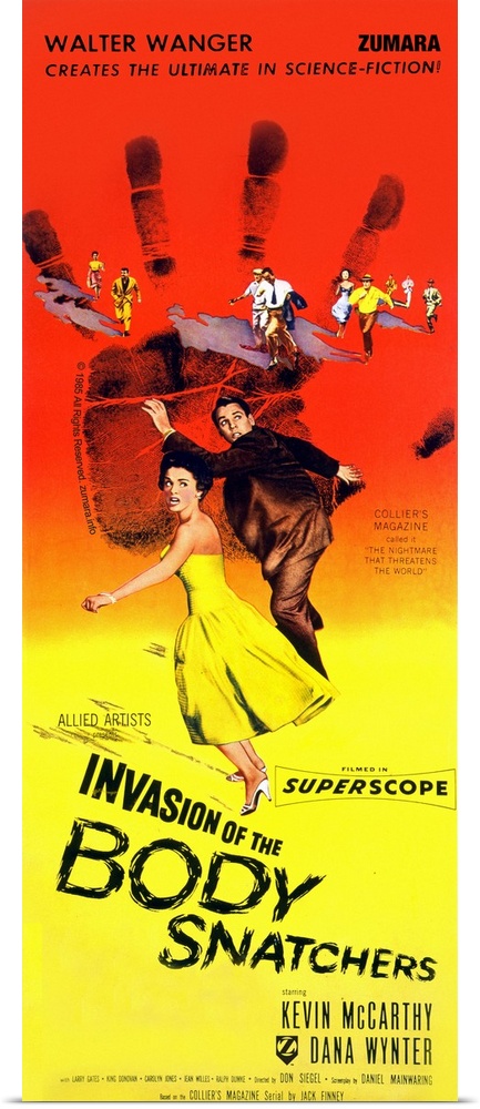 Invasion of The Body Snatchers 1 Sci Fi Movie Poster