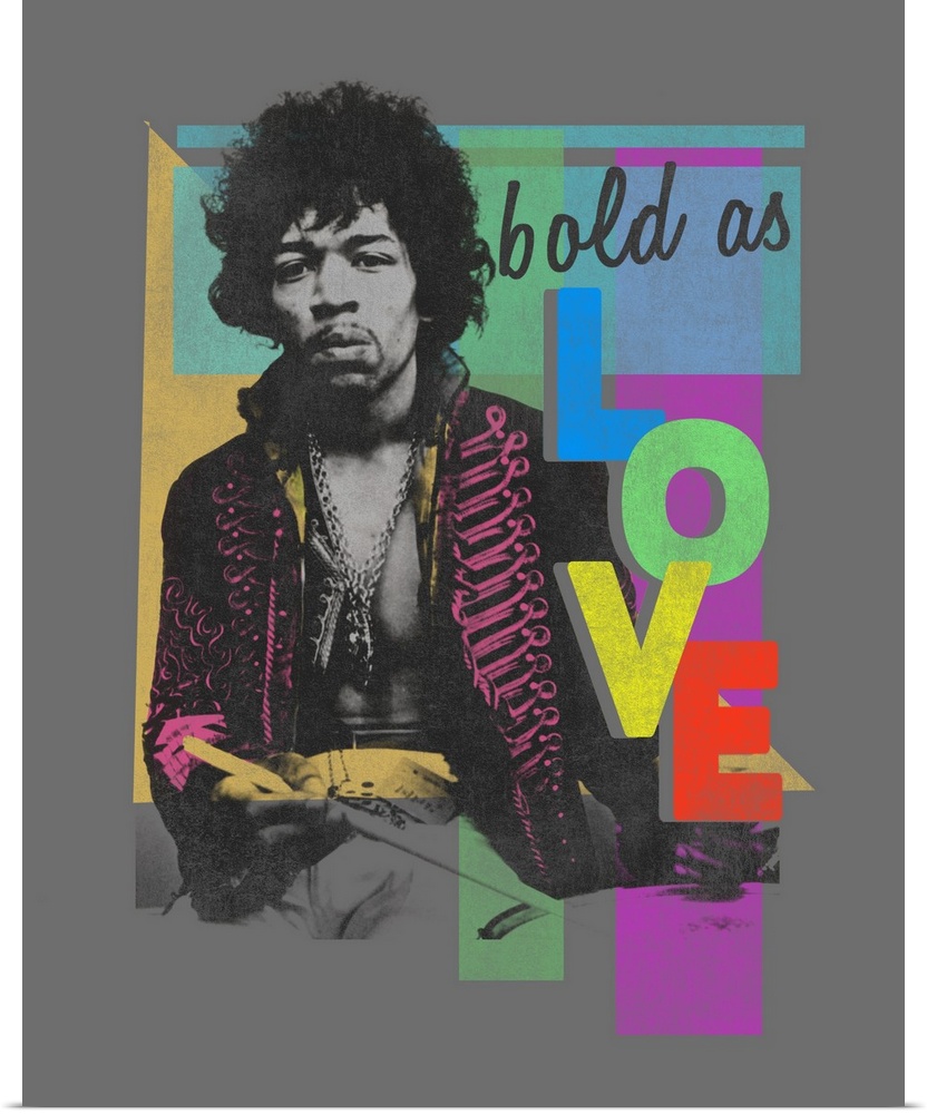 Jimi Hendrix, Bold as Love poster