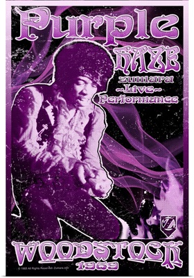 Jimi Hendrix Woodstock Purple Haze3