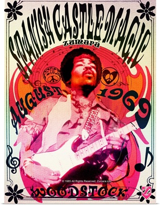 Jimi Hendrix Woodstock Spanish Castle Magic