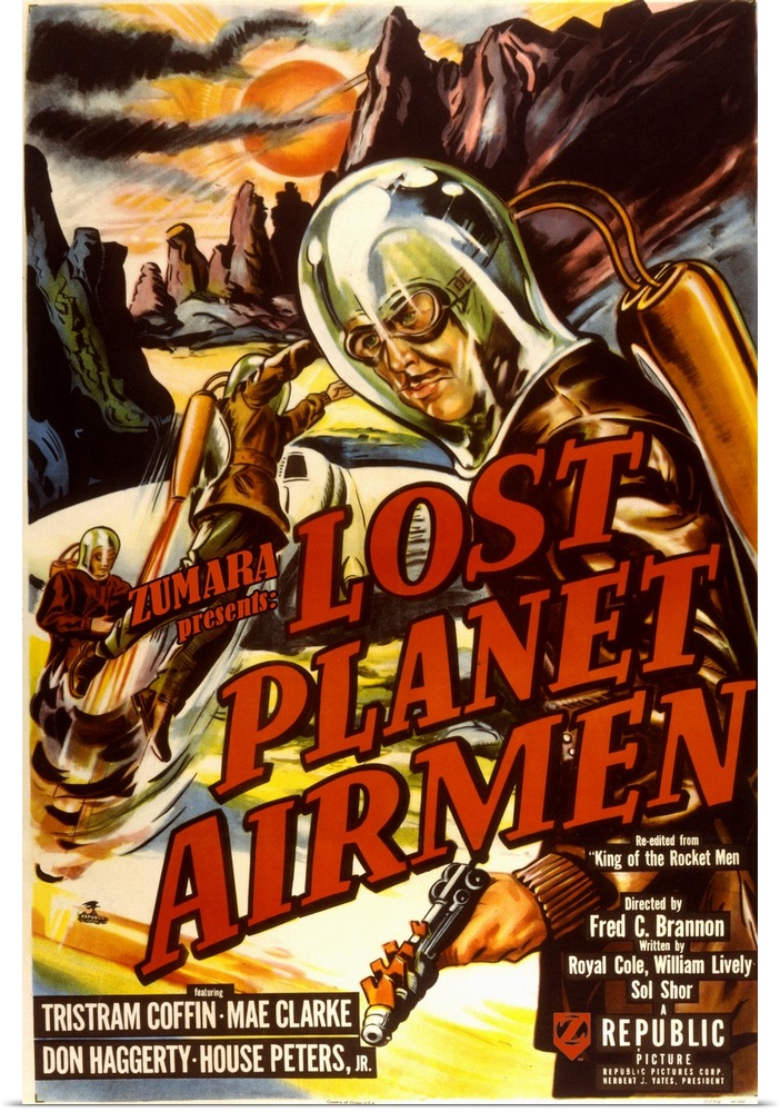 Lost Planet Airmen Sci Fi Movie Poster