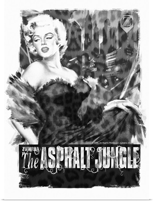 Marilyn Monroe B&W Asphalt Jungle