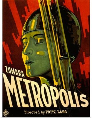 Metropolis Original Sci Fi Movie Poster