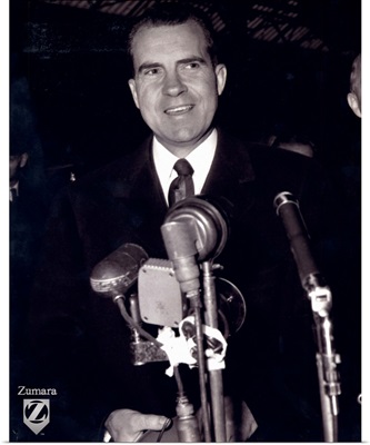 Richard Nixon B&W Microphones