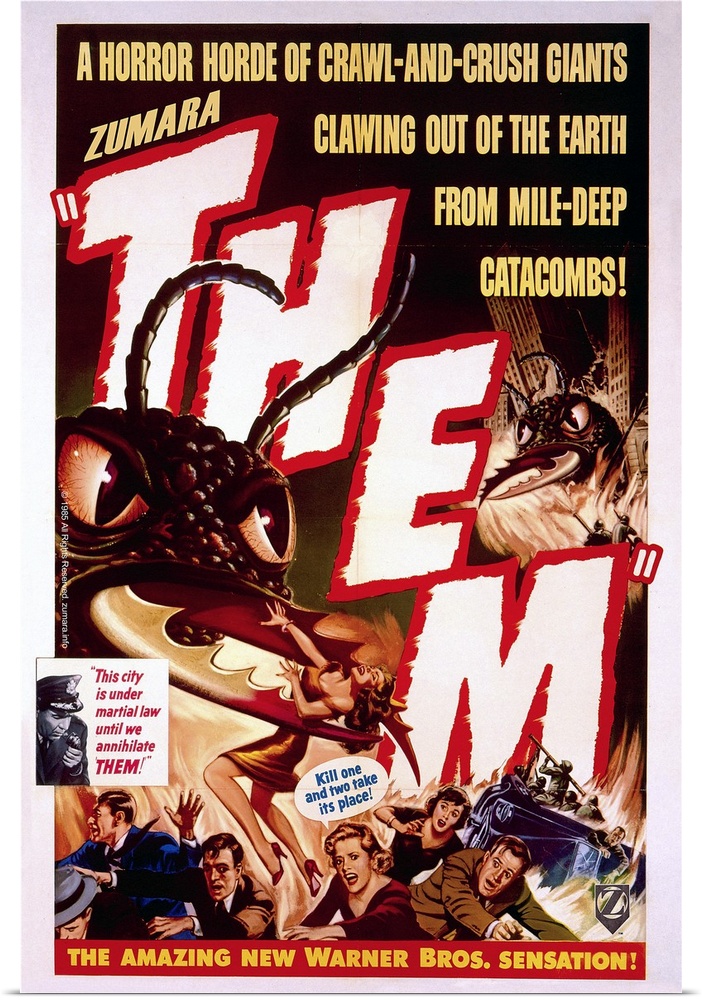 Them Sci Fi Movie Poster