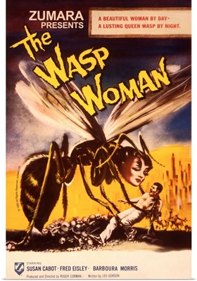 Wasp Woman Sci Fi Movie Poster