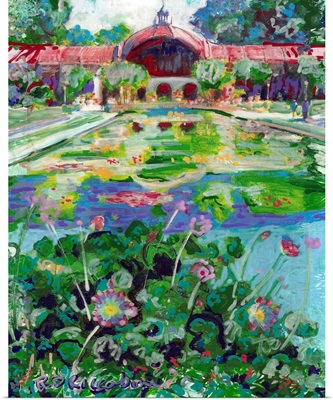Botanical building and Lily Pond in Balboa Park