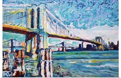 Brooklyn Bridge From Manhattan