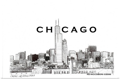 Chicago Skyline, Chicago Art