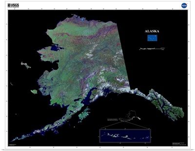 Alaska - USGS State Mosaic