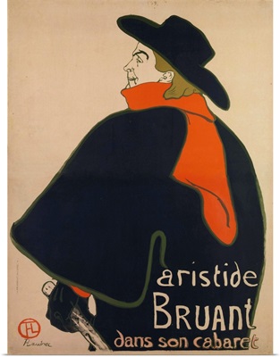 Aristide Bruant, at His Cabaret