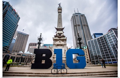 Big Ten Display In Indianapolis