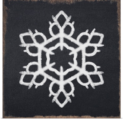 Chalkboard Snowflake II