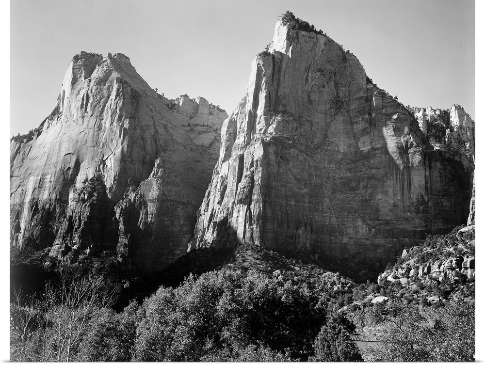 Court of the Patriarchs, Zion National Park.