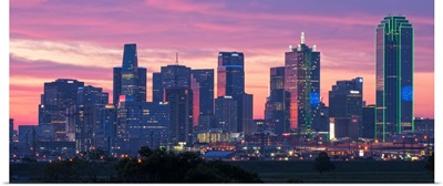 Dallas at twilight