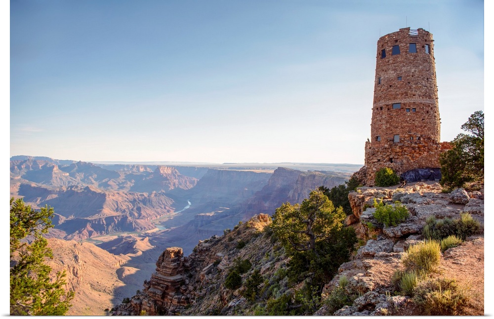 Desert View Watchtower, Grand Canyon National Park, Arizona.